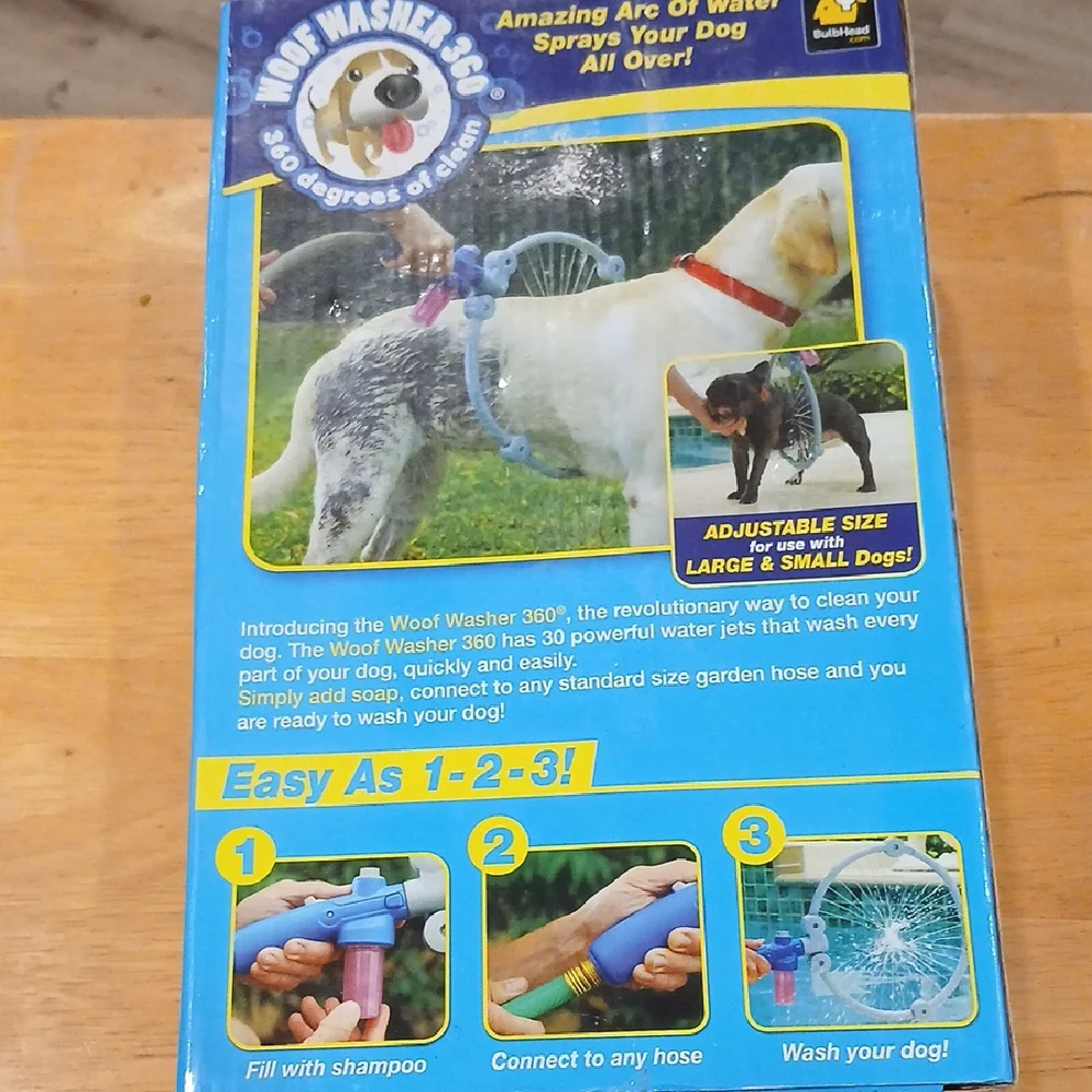 Dog Washing System - Blue
